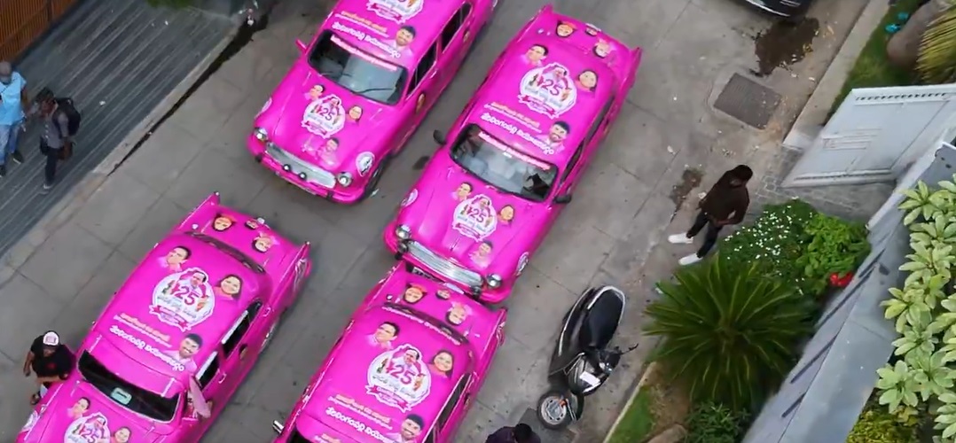 Flagged off the iconic 25 Ambassador car cavalcade: Kavitha Kalvakuntla – BRS leader