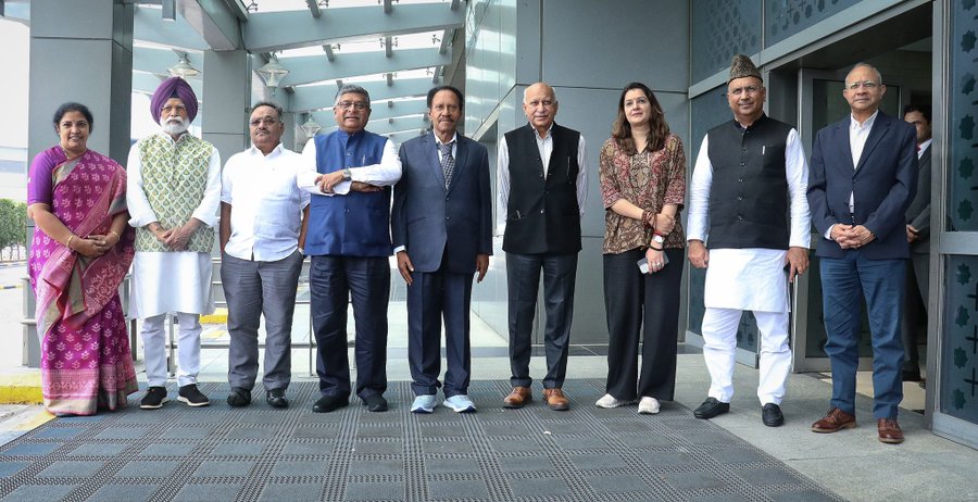The seventh group of All Party delegation led by BJP MP Ravi Shankar Prasad has departed for a 6-country visit