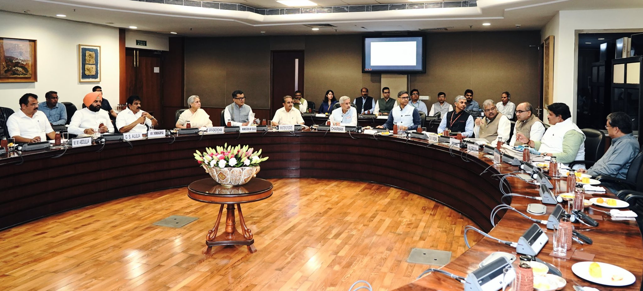 Chaired the Consultative Committee Meeting of MEA this morning in Delhi: Dr S Jaishankar – External Affairs Minister