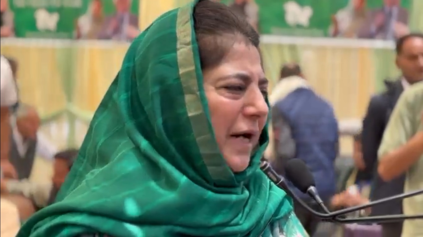 This is the moment for India to stand tall and demonstrate that its true strength lies in its soft power : Mehbooba Mufti