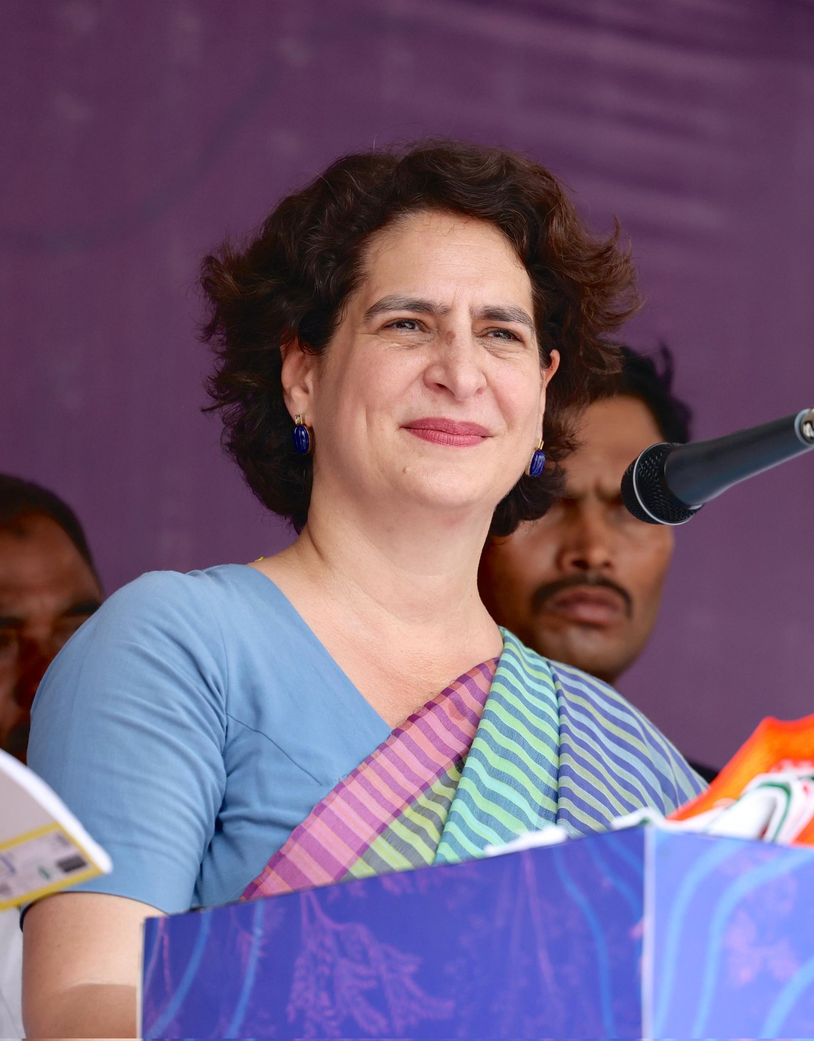 A big thank you to my sisters and brothers of Nilambur for your support : Priyanka Gandhi