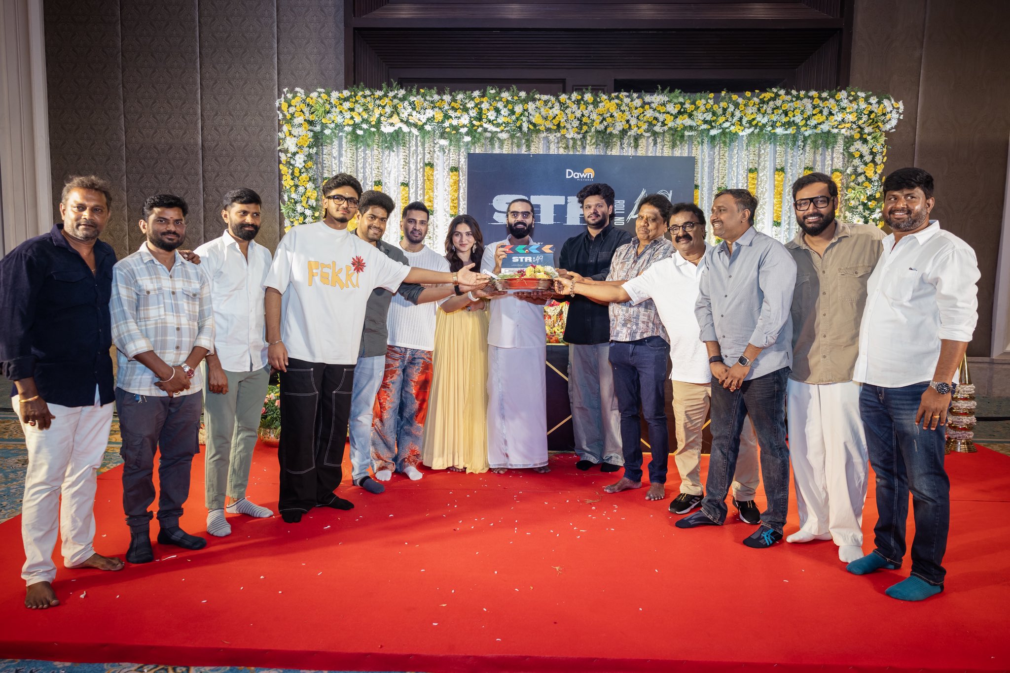 A glimpse into what happened at the ‘STR49’ poojai !