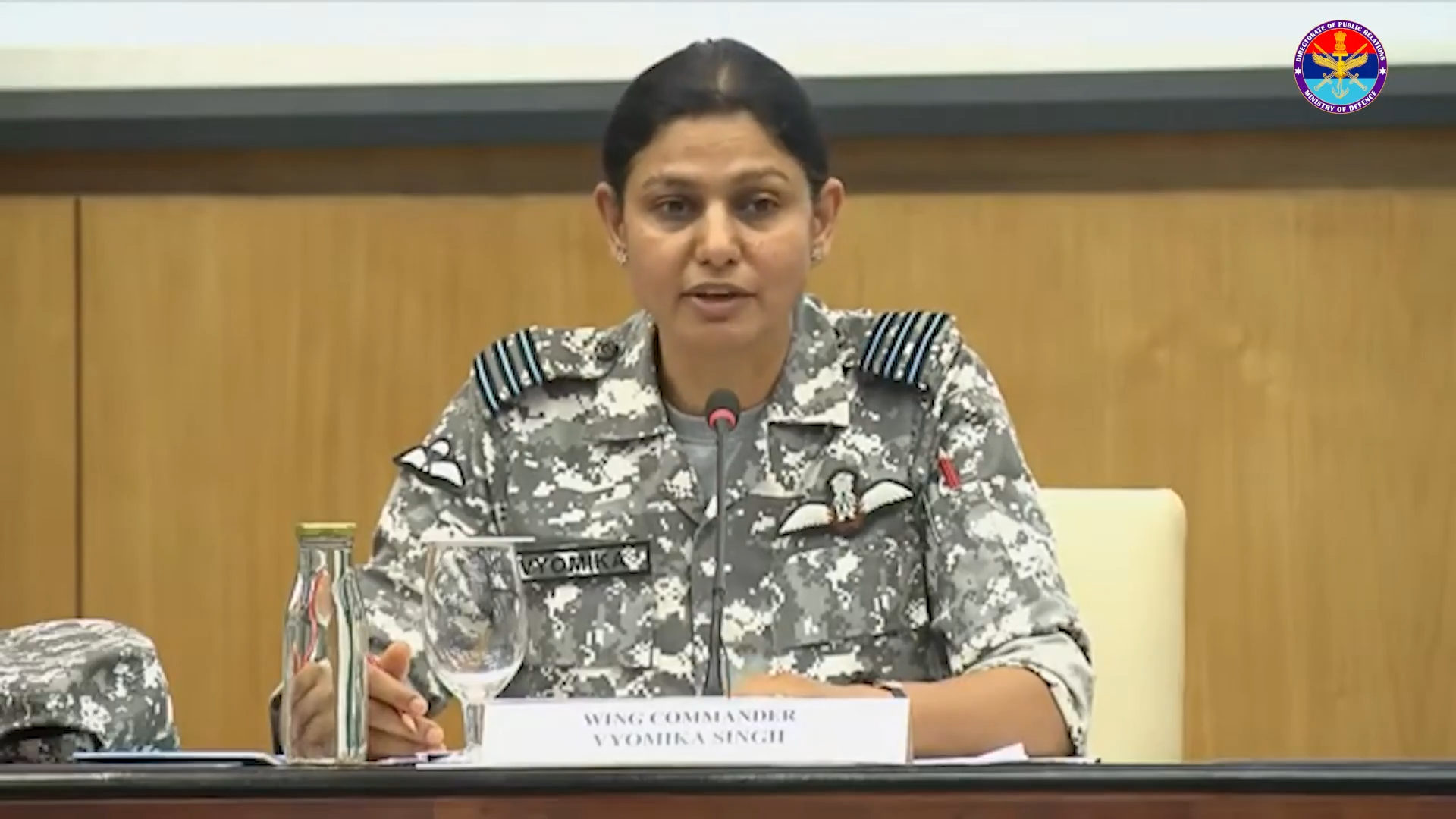 Allegations about the destruction of air force stations in Sirsa, Suratgarh, and the S-400 base in Adampur are completely false : Wing Commander Vyomika Singh