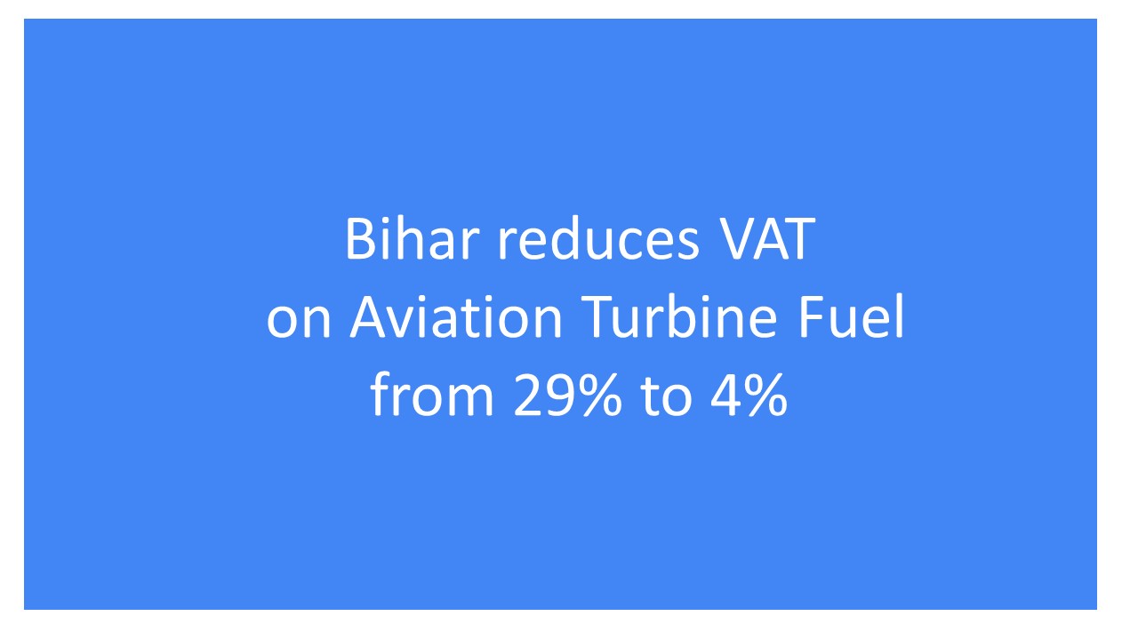 Grateful to Shri Nitish Kumar Ji for the progressive decision to reduce VAT on Aviation Turbine Fuel from 29% to 4%: Ram Mohan Naidu – Union Civil Aviation Minister