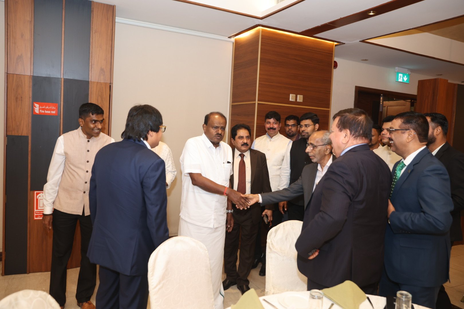 The achievements of dynamic Kannadigas settled abroad who continue to make unique contributions to their motherland are truly commendable : H.D.Kumaraswamy