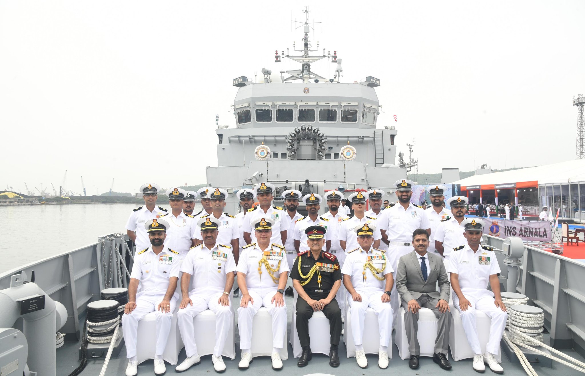 INS Arnala – the first of the ‘Anti-Submarine Warfare’ ‘Shallow Water Craft’ – Commissioned into Indian Navy 