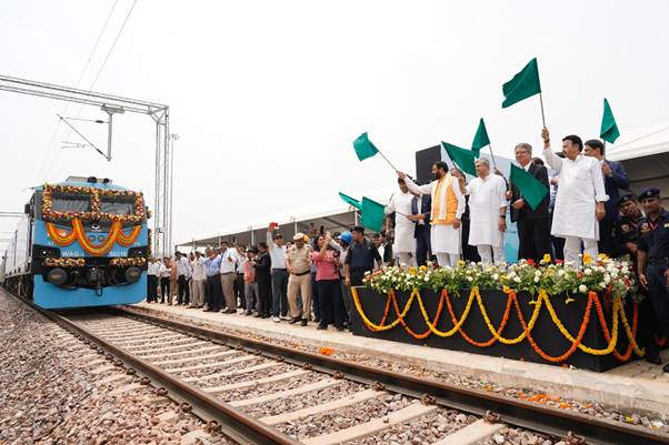 Union Railway Minister Ashwini Vaishnaw Inaugurates India’s Largest Automobile Gati Shakti Multi-Modal Cargo Terminal at Maruti Suzuki, Manesar, Haryana
