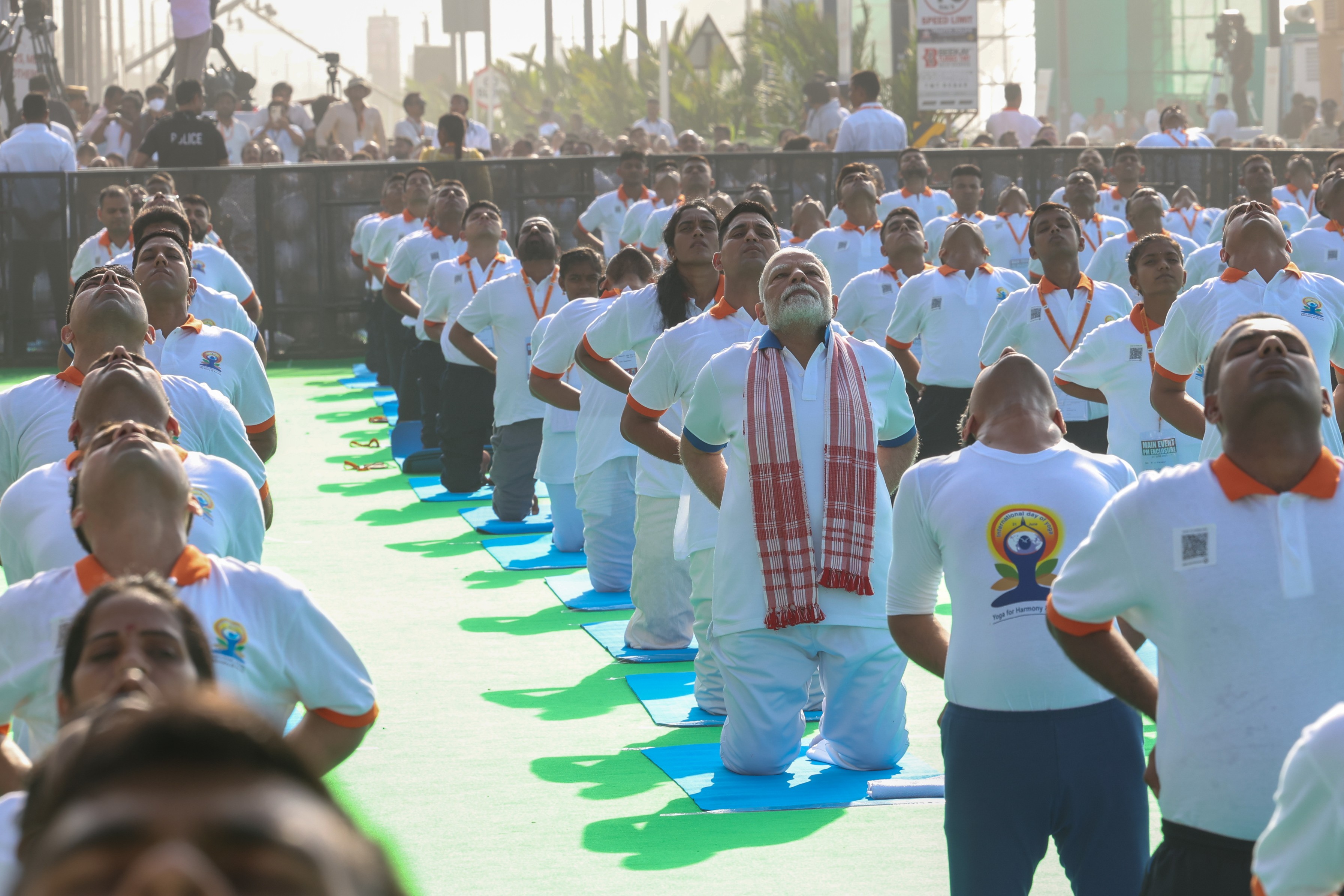 Urging you all to make Yoga a part of your daily lives. You’ll see how transformative it is! : PM Narendra Modi