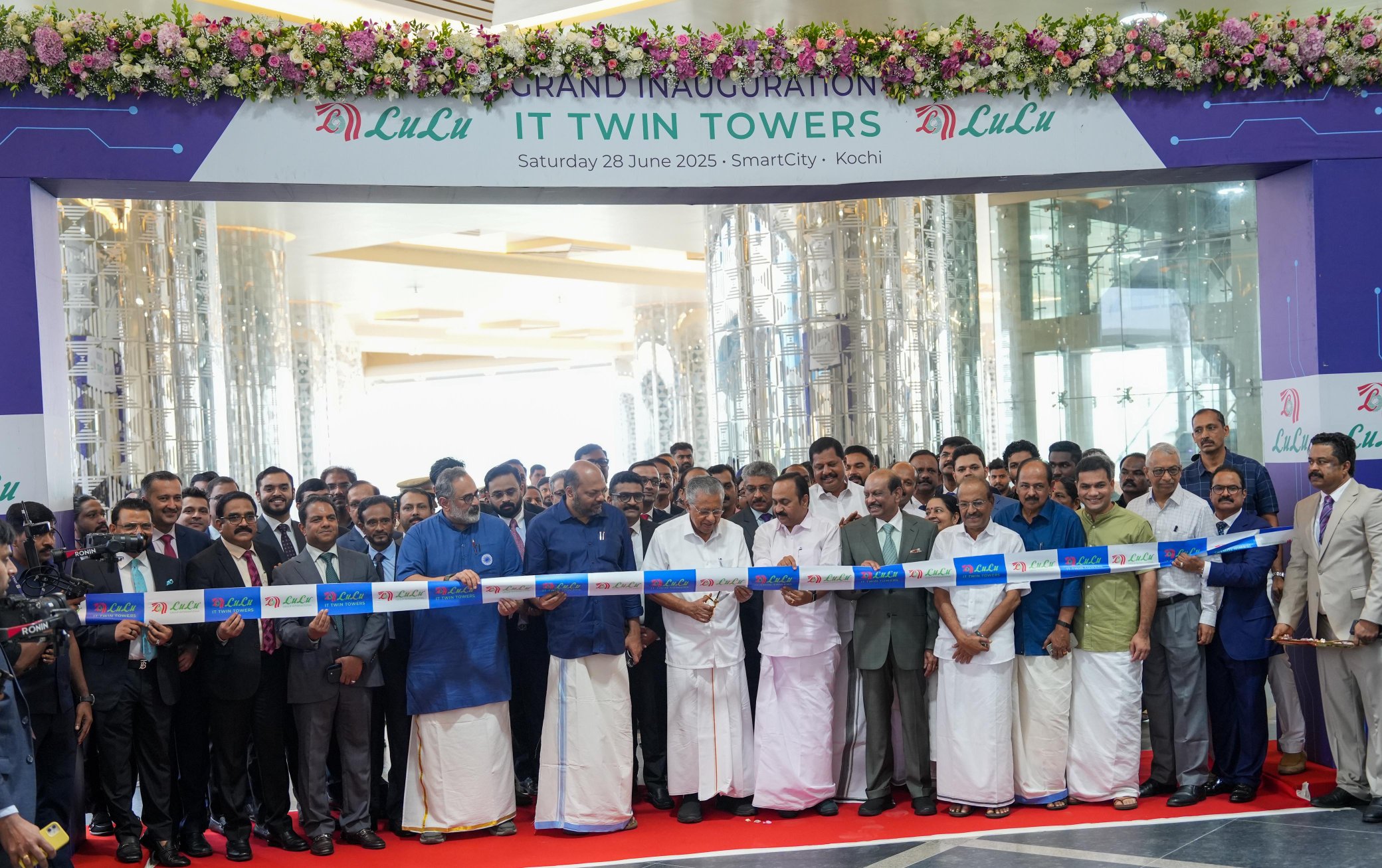 Kerala CM Pinarayi Vijayan inaugurates South India’s largest IT complex in Kochi,