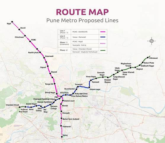 Cabinet approves Pune Metro Rail Project Phase-2