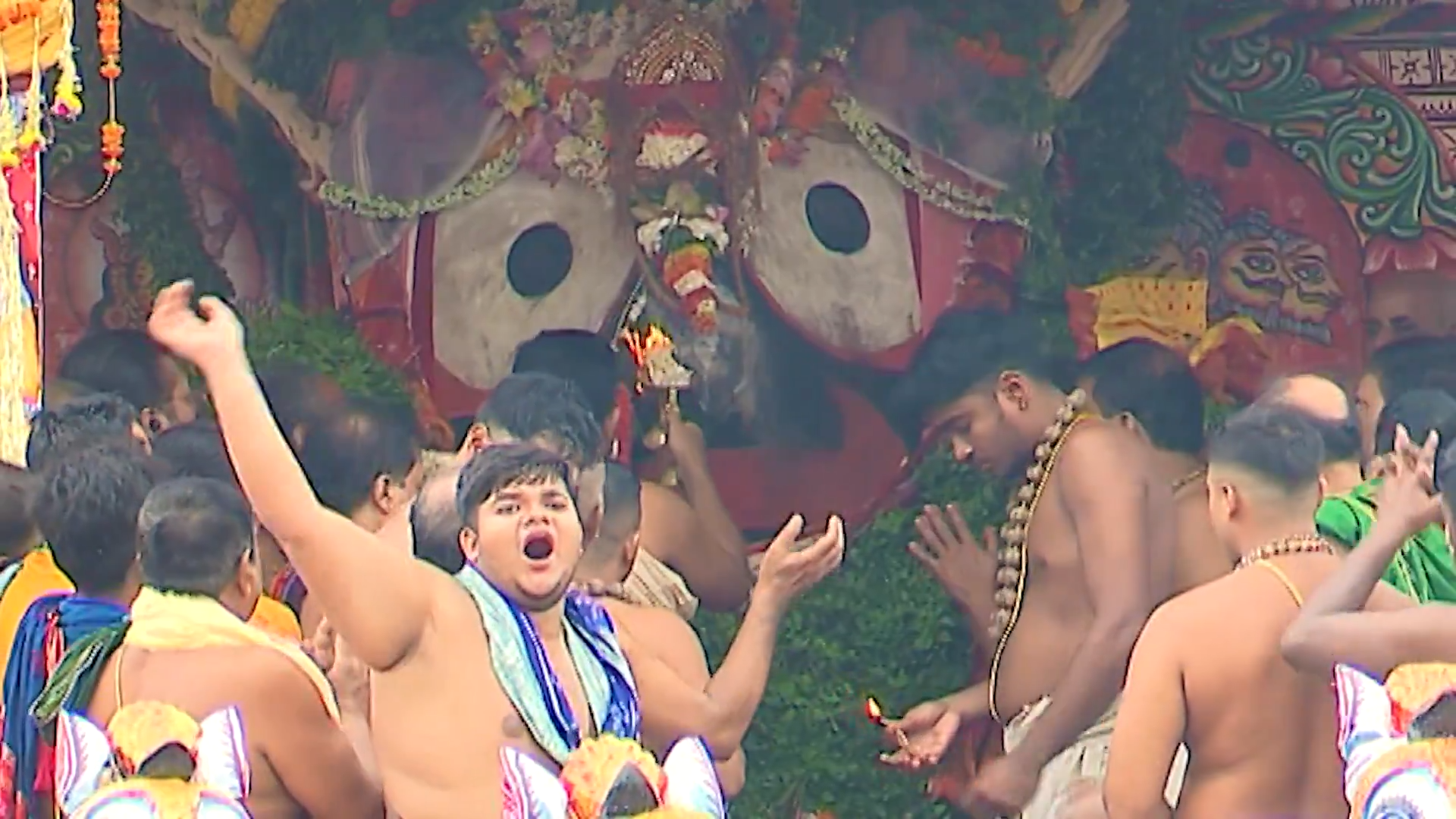 The auspicious Aarti of Lord Shri Jagannath