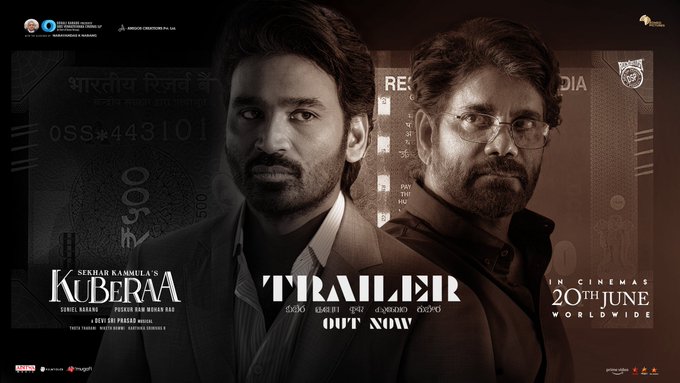The explosive #KuberaaTrailer is out now