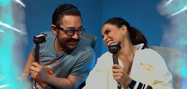 Aamir Khan and Genelia imitate Sidhu’s style !!! – #PBKSvMI