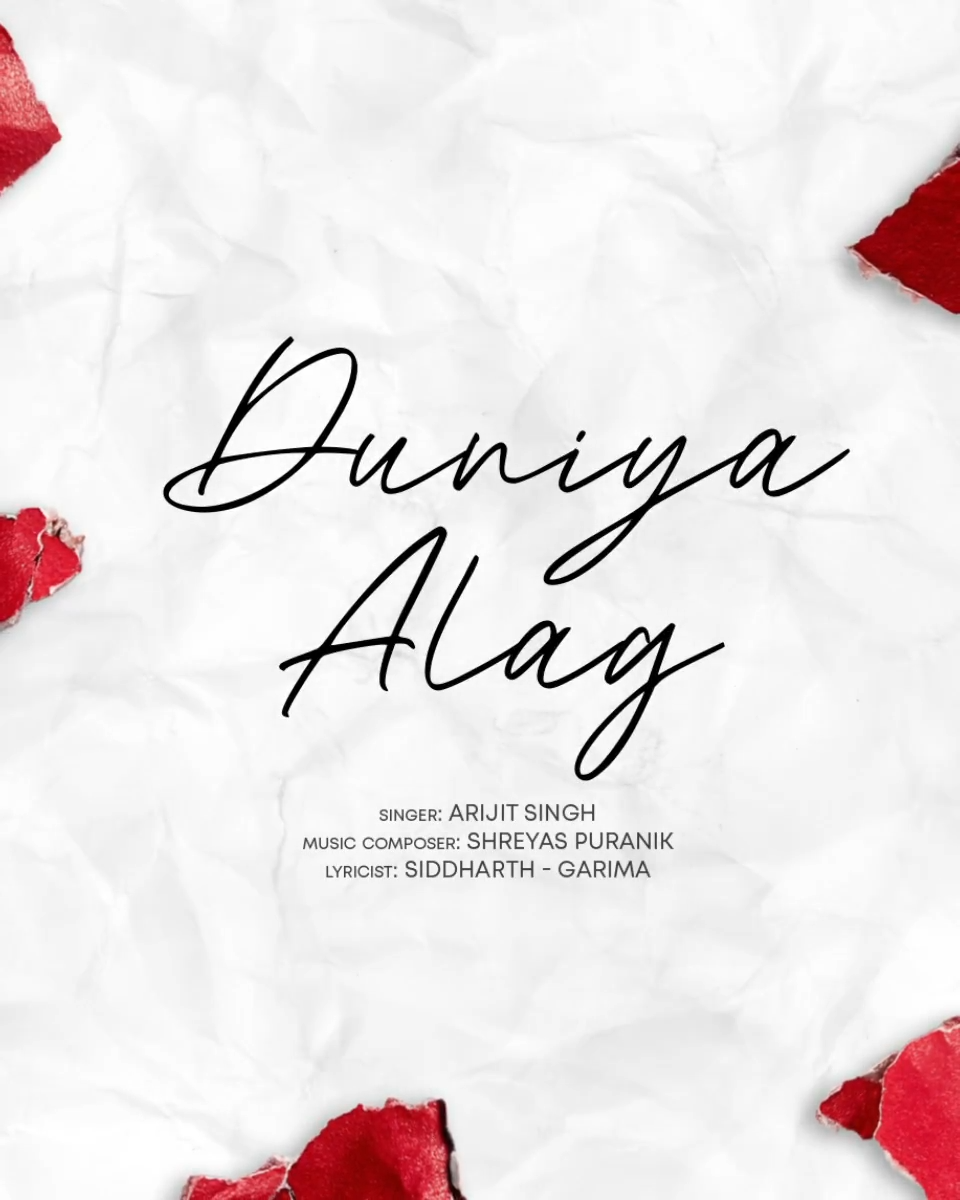 ‘Duniya Alag’ song out soon: Dharma Productions