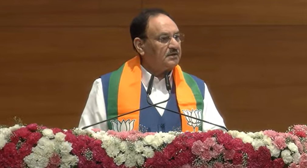 In 2014, Modi ji encouraged us to establish BJP offices in every State and District, we set a goal to construct 772 offices, as of today we have successfully built 582 offices: JP Nadda – BJP President