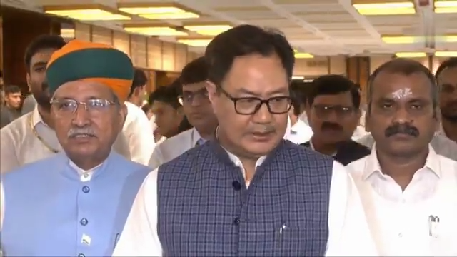 Looking forward to a session marked by dialogue, cooperation & meaningful outcomes: Union Minister Kiren Rijiju