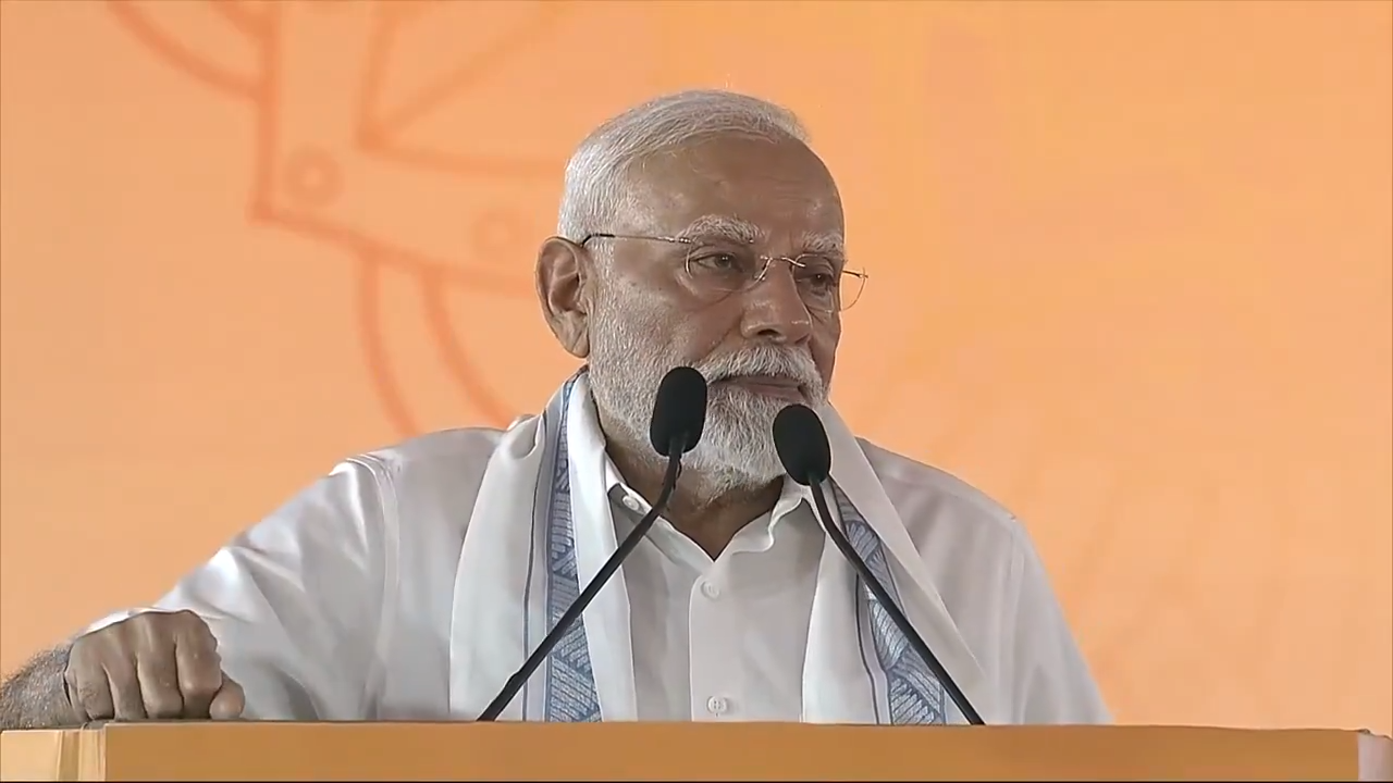 The NDA government at the Centre is committed to working round the clock for Tamil Nadu’s growth: PM Modi