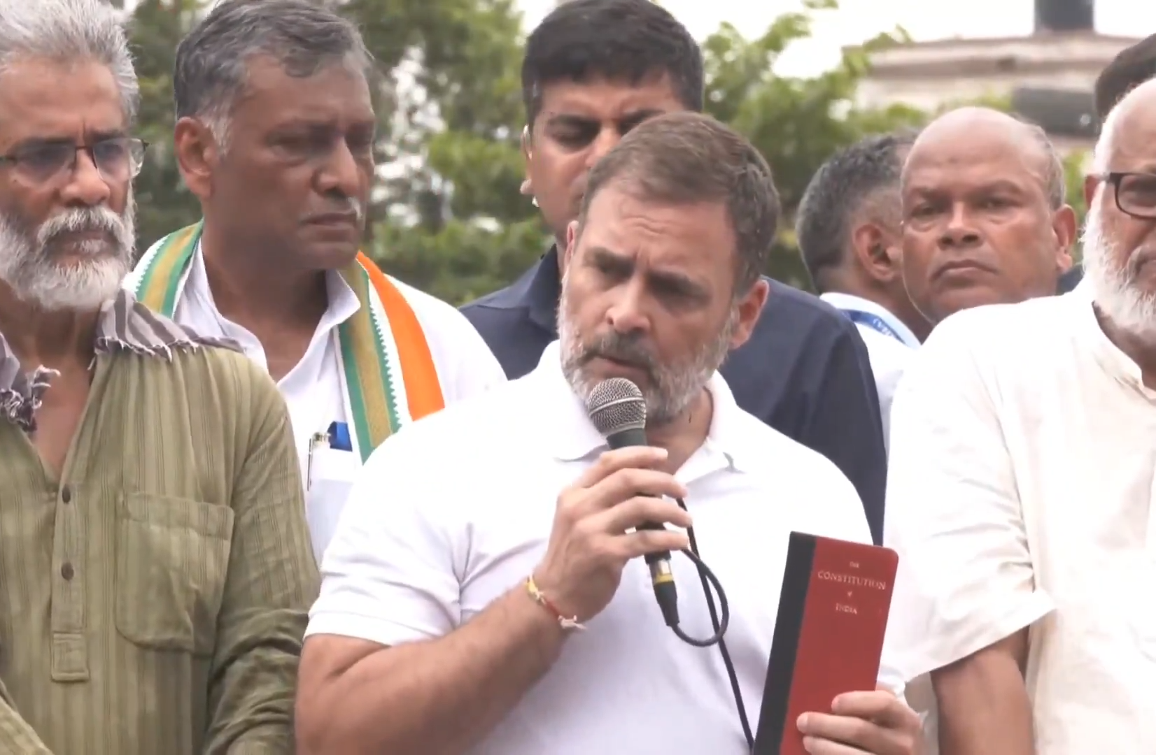 Just as the Maharashtra election was stolen, an attempt is being made to steal the Bihar election in the same way : LoP Rahul Gandhi