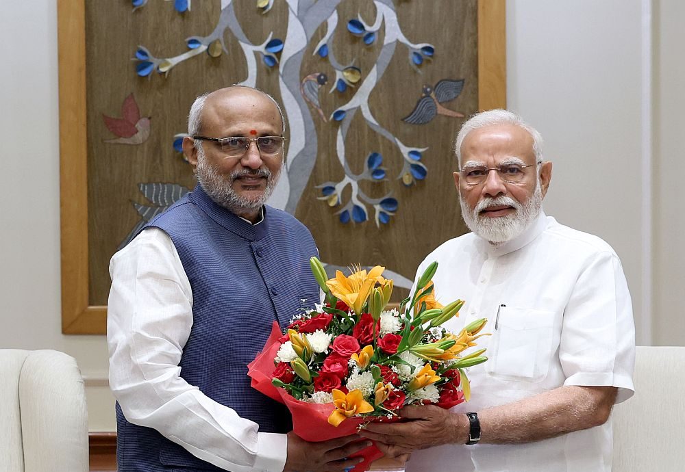 In his long years in public life CP Radhakrishnan Ji has distinguished himself with his dedication, humility and intellect: PM Modi