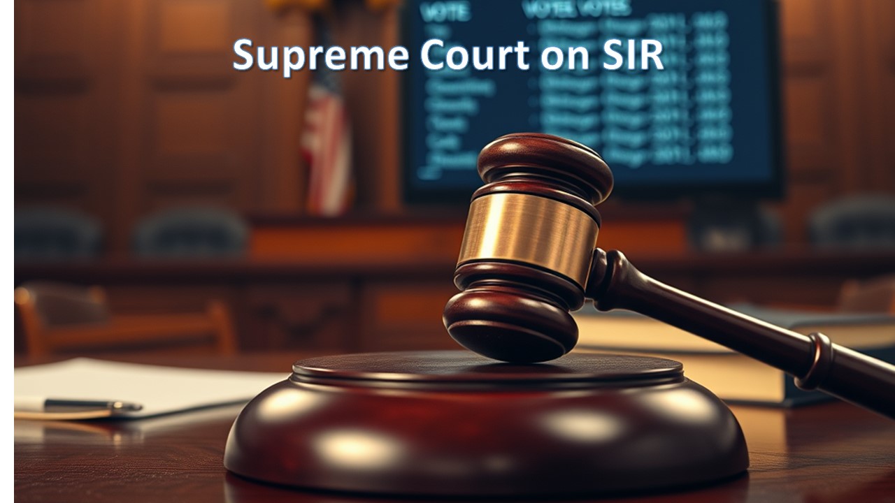 The Opposition desperately wanted to stall the Special Intensive Revision. All they got from the Supreme Court? A set of procedural guidelines: Amit Malviya – Head, BJP’s National IT Dept.
