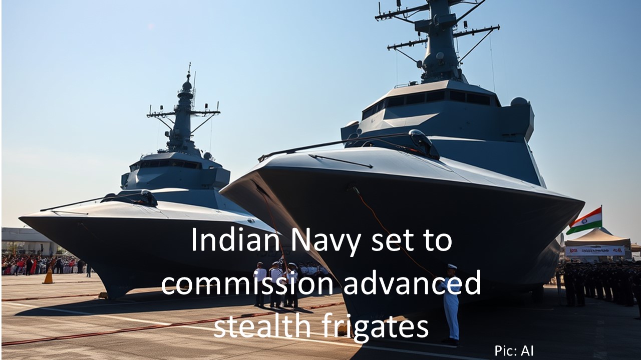 Indian Navy to commission advanced stealth frigates Udaygiri and Himgiri tomorrow
