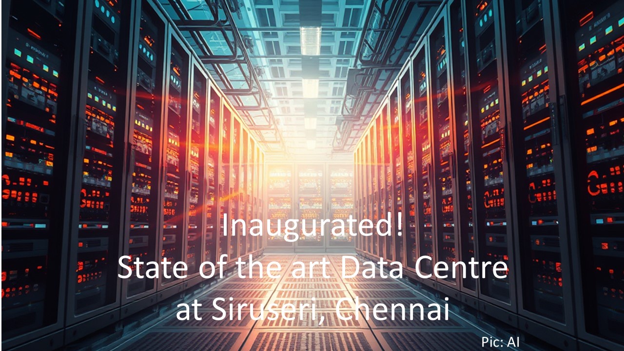 Data is the new oil, and Tamil Nadu is the refinery: MK Stalin – CM of Tamil Nadu