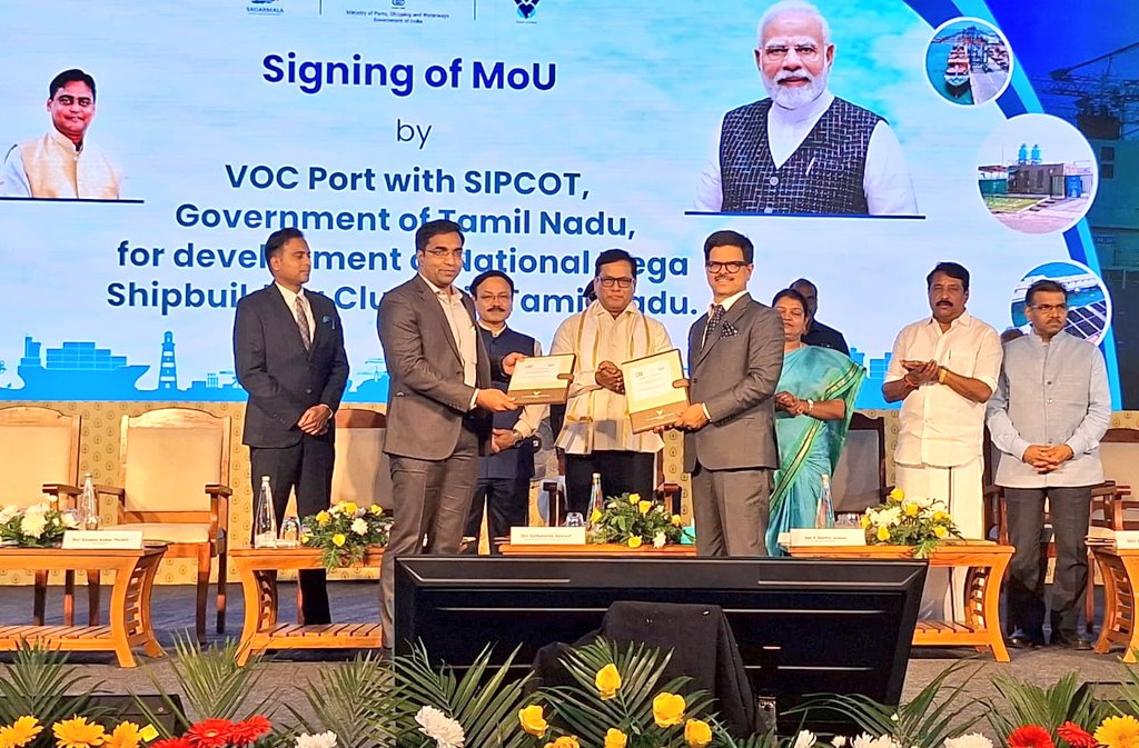 VOC Port becomes India’s 1st port to produce Green Hydrogen with a new pilot project: Sarbananda Sonowal – Union Minister for Ports