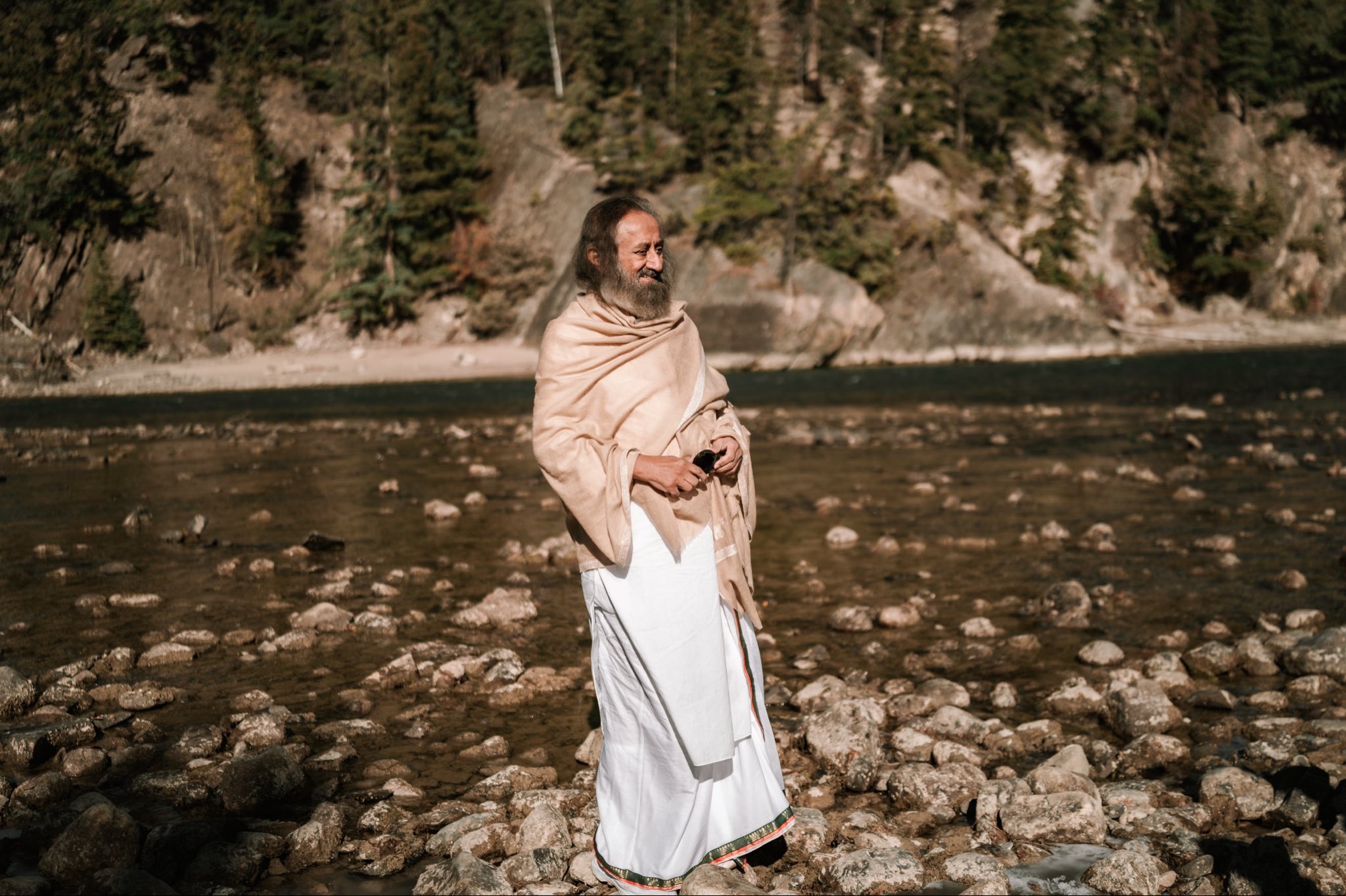 ‘The river is vast, but…’ : Sri Sri Ravi Shankar