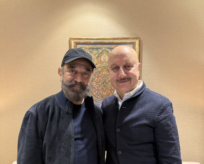 When Anupam Kher met Kamal Haasan