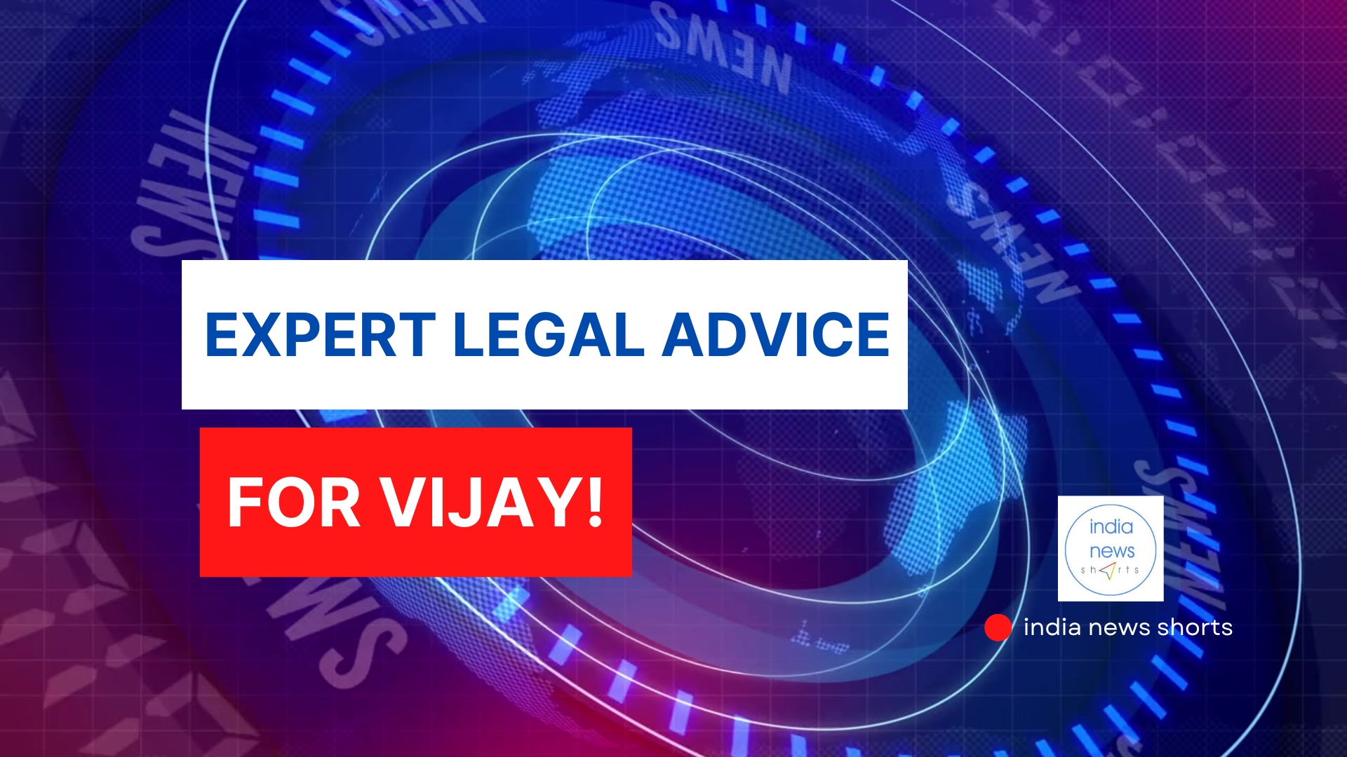 Have Been Advising CM Vijay and Team During Political Crisis says Eminent Lawyer Abhishek Singhvi