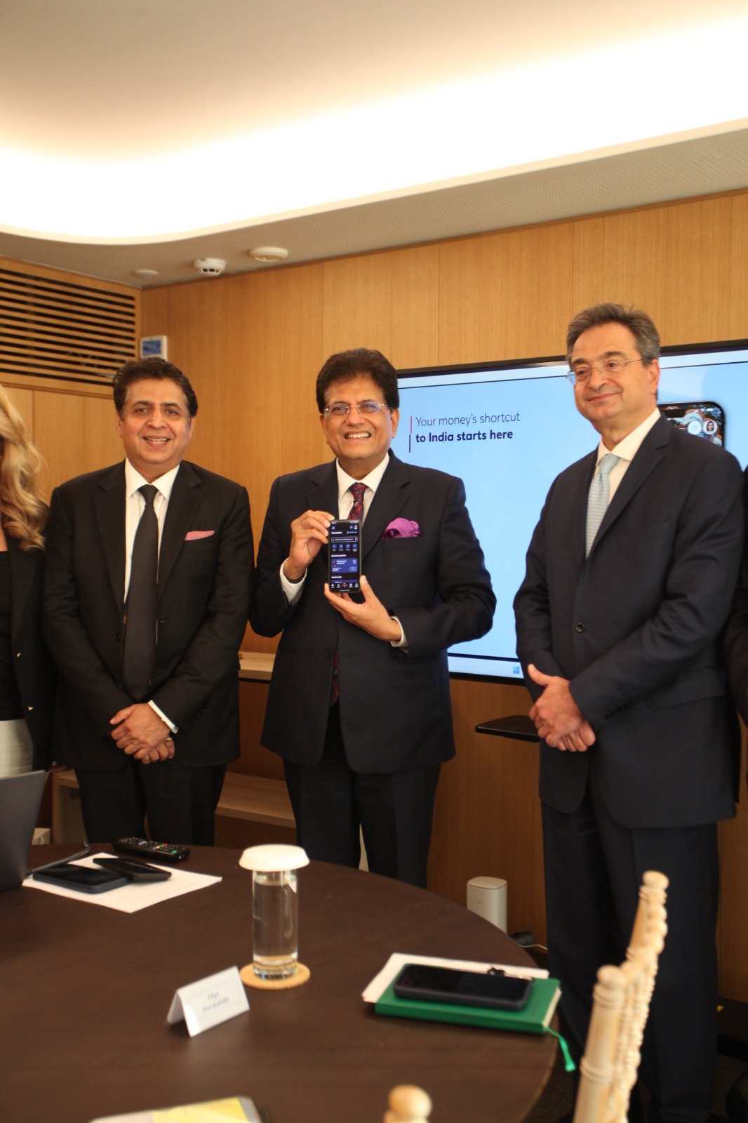 UPI Goes Live in Greece, Union Minister Piyush Goyal Witnesses the Launch at Eurobank