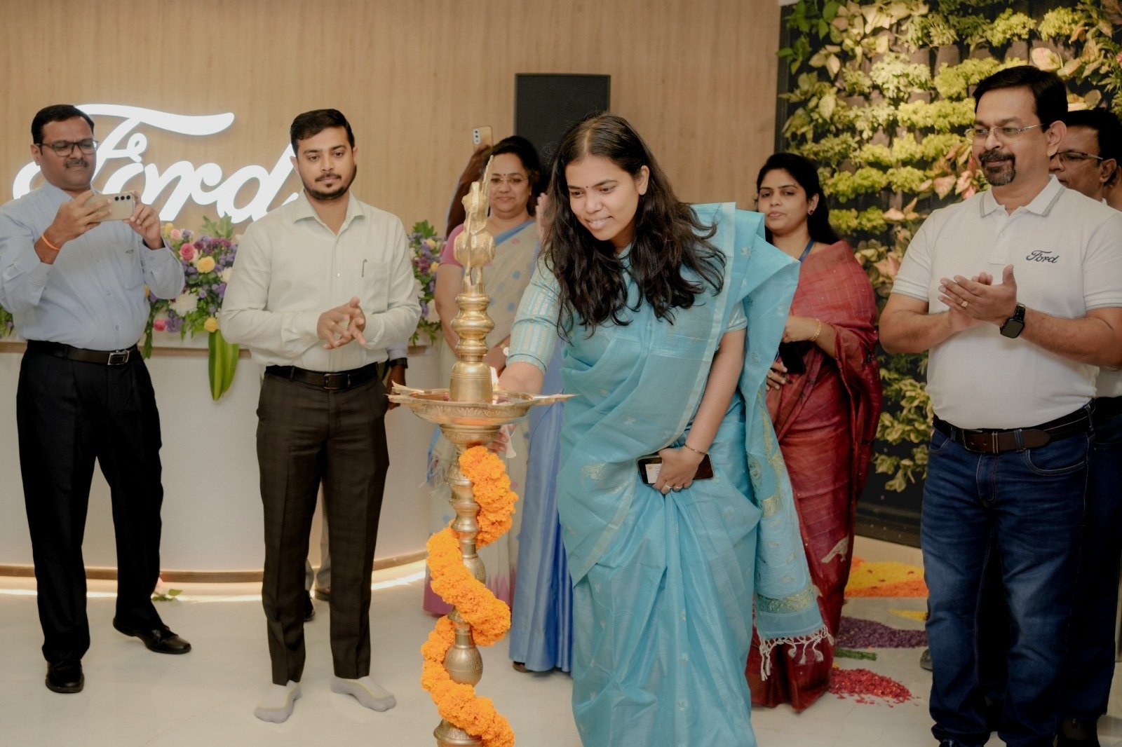 Tamil Nadu’s Industries Minister  inaugurates Ford’s new Global Capability Centre in Coimbatore